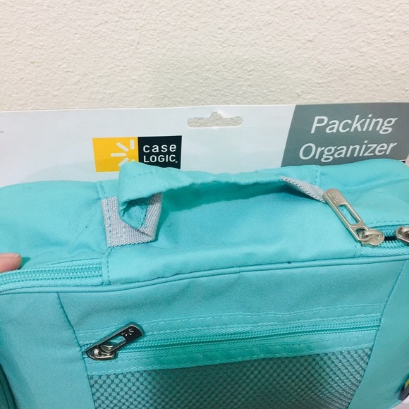 Case Logic Packing Organizer Zipper Green New - Picture 2 of 3